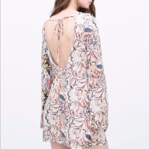 Zara Open back Dress